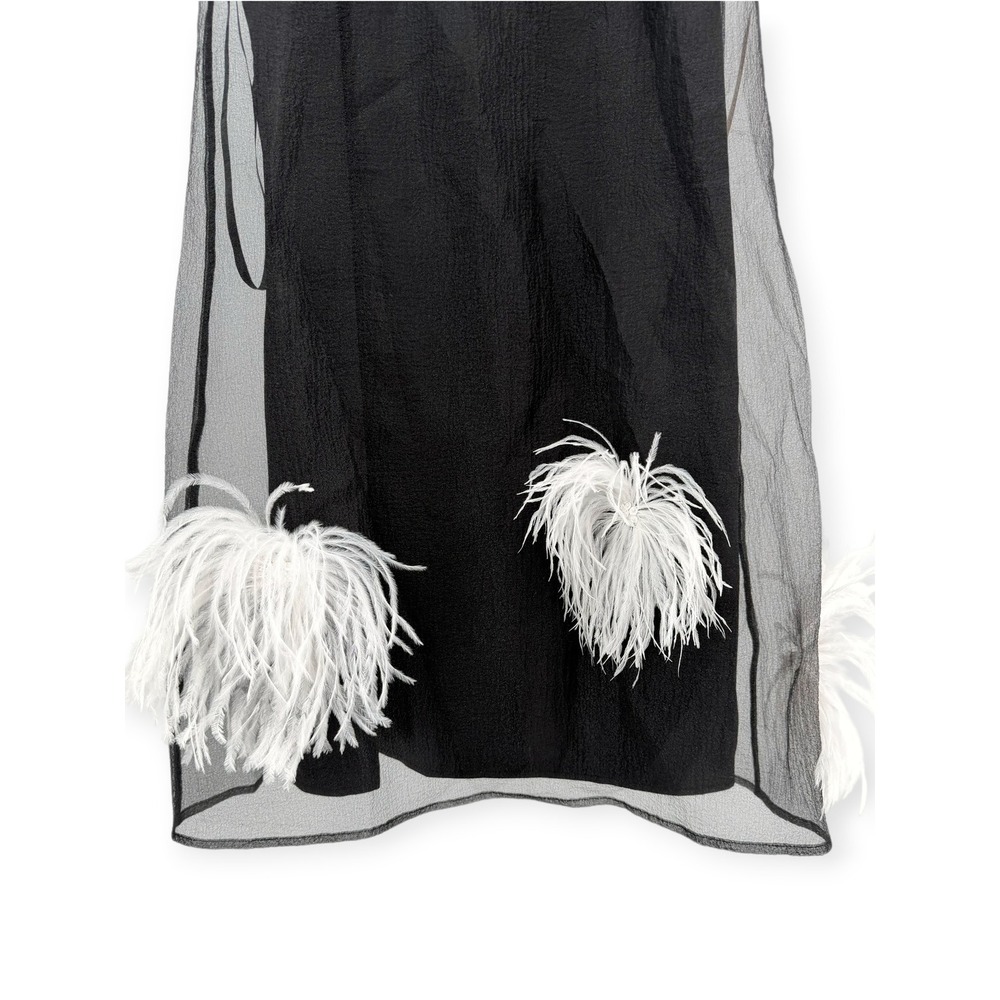 NWT o.p.t Kalena Mini Dress in Black - Size Small - Picture 8 of 11